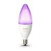 Philips HUE Lampe mit E14 Fassung - bunt, Farbe einstellbar, dimmbar