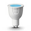 Philips HUE Lampe mit GU10 Fassung - bunt, Farbe einstellbar, dimmbar