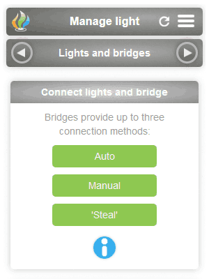 Philips Hue - Connect lights and bridge with easyHUE